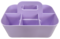 Enjoy Organizer 4 Pack Small Stackable and Portable Simple 6-Compartment Caddy - Made In USA